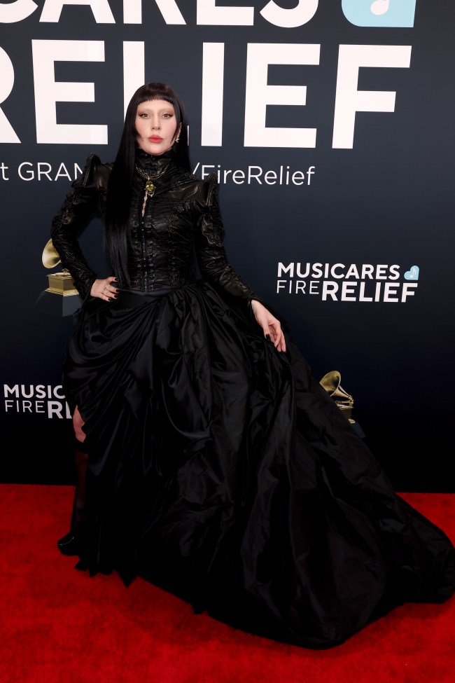 Lady Gaga attends the 67th Annual GRAMMY Awards on February 02, 2025 in Los Angeles, California. 