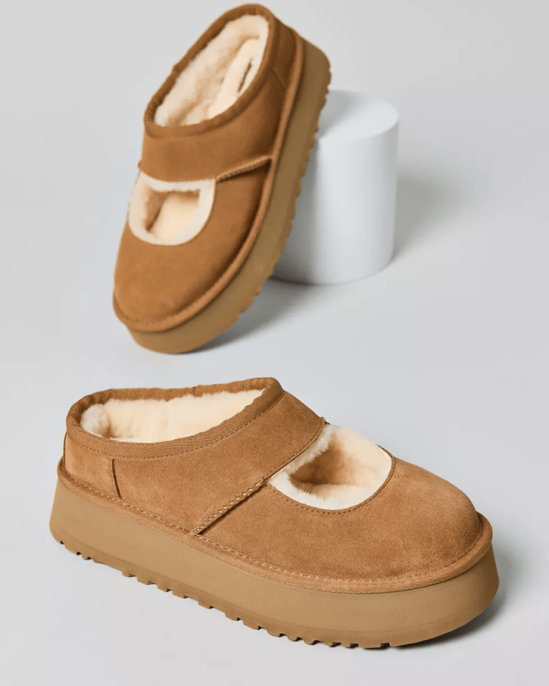 UGG Bea Mary Jane in Chestnut