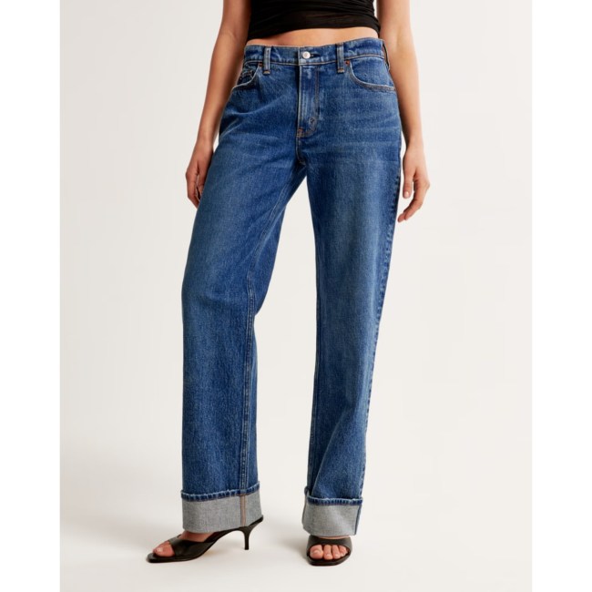 Abercrombie Low Rise Baggy Jean 