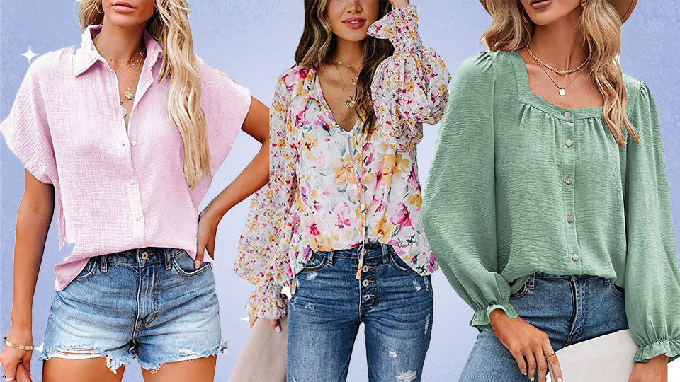 Amazon Spring Blouses