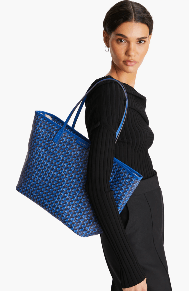 Tory Burch Canvas Basketweave Tote Nordstrom