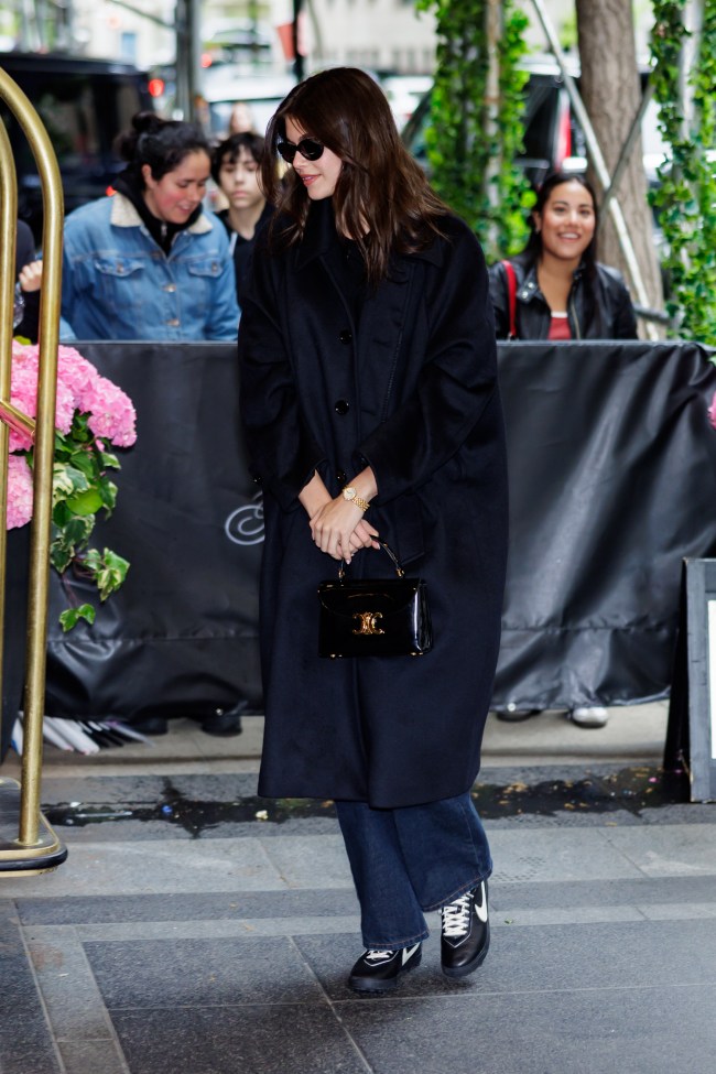 Kaia Gerber is seen on the Upper East Side on May 05, 2024 in New York City.