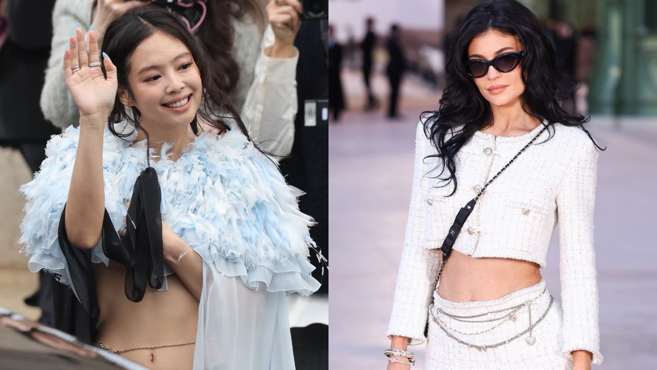 Jennie Kim and Kylie Jenner.