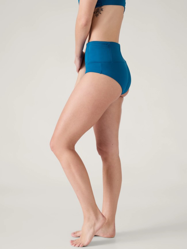 Athleta Ultra High Waist Pocket Swim Bottom 