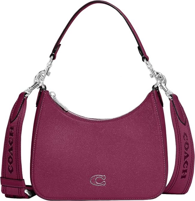 Coach Hobo Crossbody Bag in Crossgrain Leather